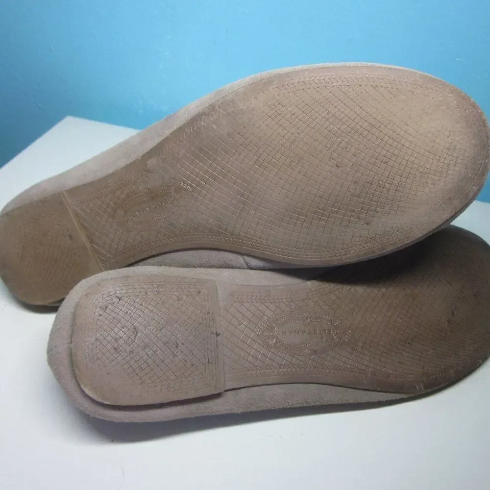 Elie Tahari suede flats